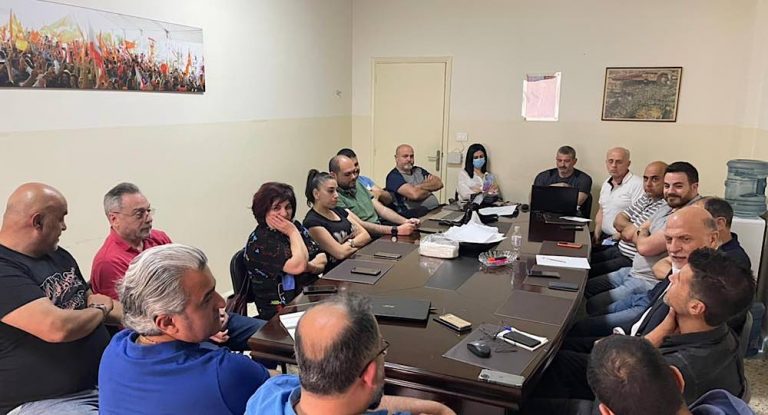 إجتماع  تنسقيّ مع المرشح وليد الخوري في هيئة التيار