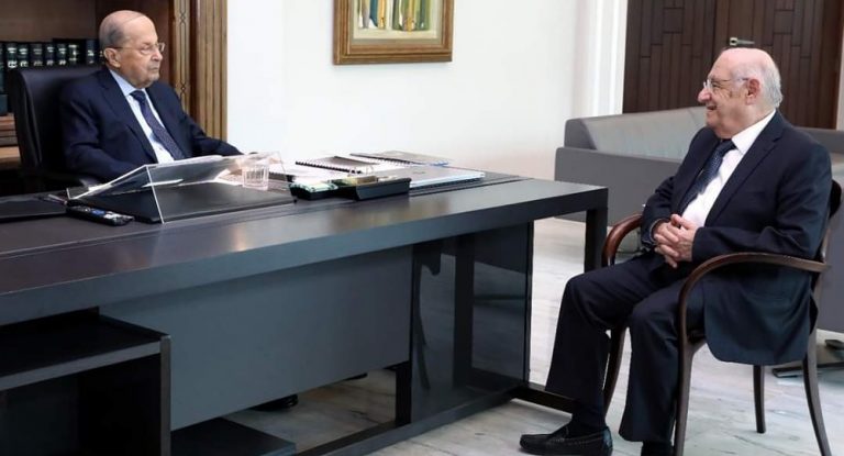 الرئيس عون يستقبل النائب السابق نعمة الله أبي نصر.. وكسروان – جبيل على الطاولة