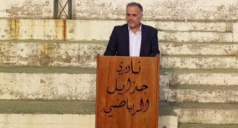 بالصور – نوفل نوفل من حصرايل وجدايل: تخلصوا من المنظومة في صناديق الاقتراع.