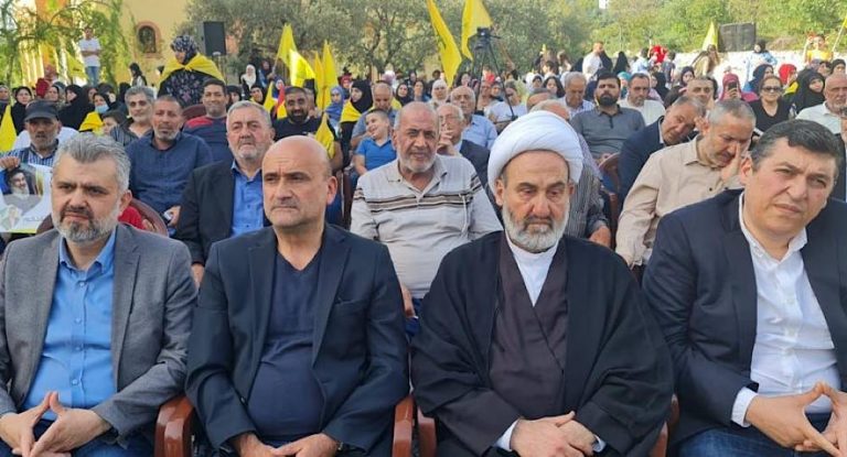 بالصور-برّو من بلدة رأس أسطا : من يدعي ويتبجح بالفوز في الانتخابات النيابية يكذب على جمهوره من خلال القول بأن المقاومة هي المانع  لقيام الدولة . 