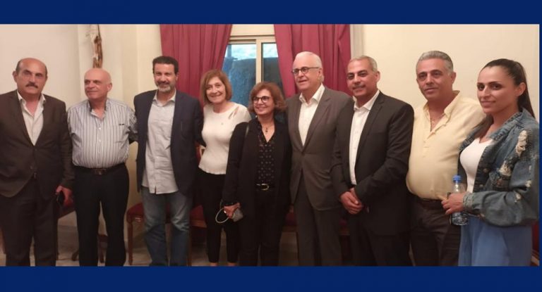 جولة للمرشحة نجوى باسيل في بلدات شموت عين كفاع وغلبون