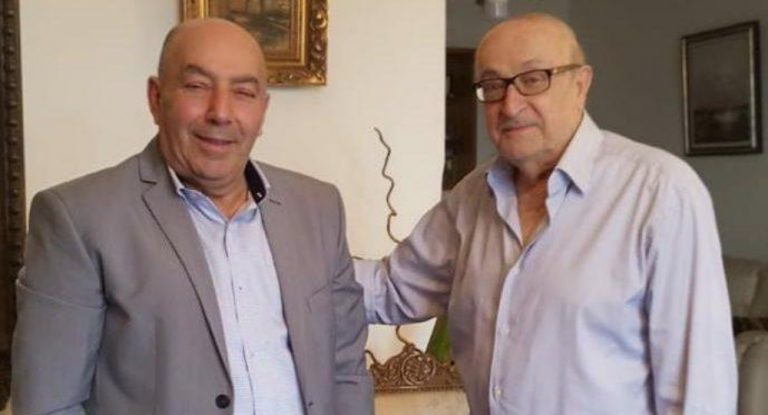 المرشح طلال المقداد يزور اللواء عصام ابو جمرة