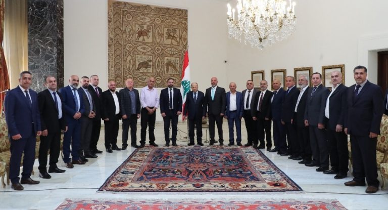 الرئيس عون يوصي مؤيديه بسيمون ابي رميا