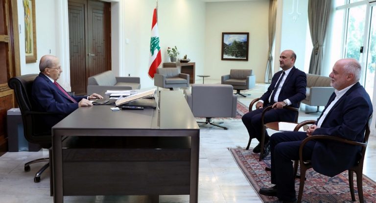 الرئيس عون يبحث شؤونا ًرياضية مع أبي رميا