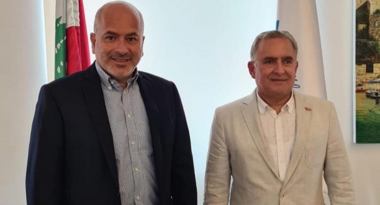 زعرور يستقبل سفير جمهورية الدومينيكان