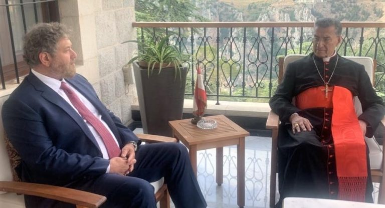 تصريح النائب نعمة افرام بعد لقائه البطريرك في الديمان