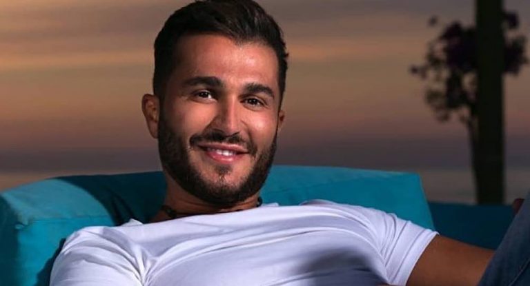 الصورة الأخيرة لجورج الراسي قبل وفاته بساعة