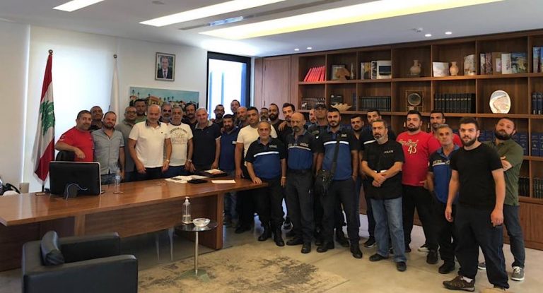 اجتماع للشرطة في بلدية جبيل  وارشادات قبل نهاية الصيف