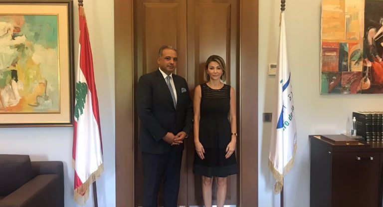 المرتضى اطلع من أبي شديد على مشاريع ومؤتمرات ستقام في المركز الدولي لعلوم الإنسان اليونيسكو – بيبلوس