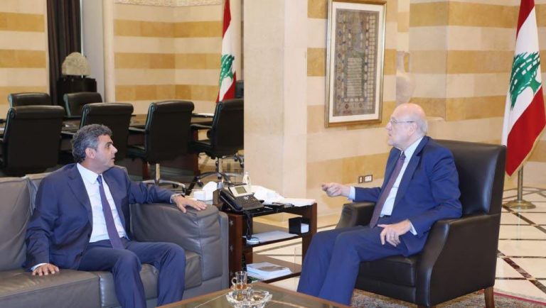 الحواط يلتقي ميقاتي للبحث بمواضيع إنمائية وزراعية في جبيل