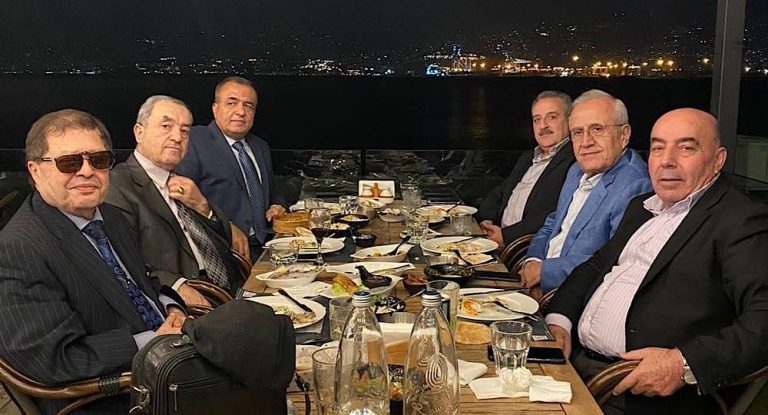 بالصورة-جَمعة وطنية  بحضور الرئيس سليمان بدعوة من طلال  المقداد