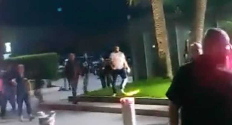 بالفيديو: اطلاق نار ورشاشات واسلحة أمام ال MTV بعد إشكال في برنامج صار الوقت