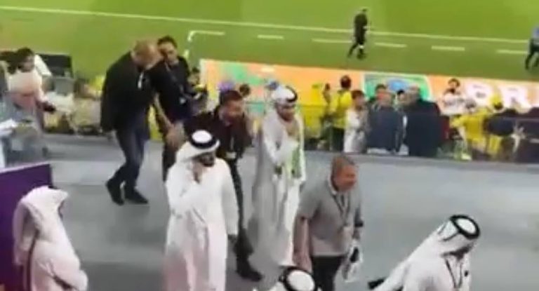 بالفيديو – رصد جبران باسيل خلال مباراة أمس بين البرازيل سويسرا