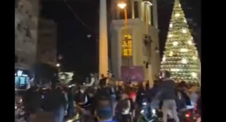 بالفيديو – إشكال كبير في ساحة ساسين وإستنفار.. ماذا يحصل؟