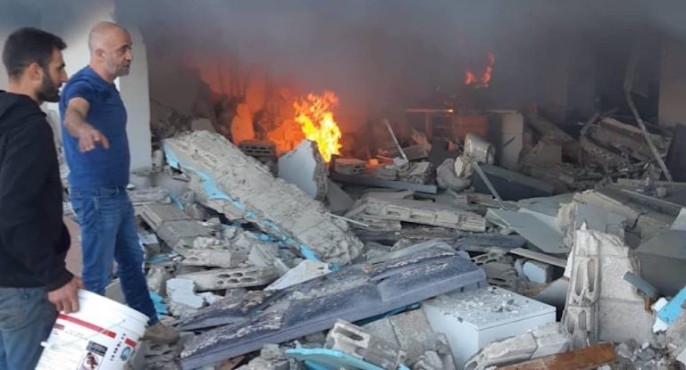 بالفيديو والصّور – جرحى وأضرار مادّية ضخمة في إنفجار بيت مسك