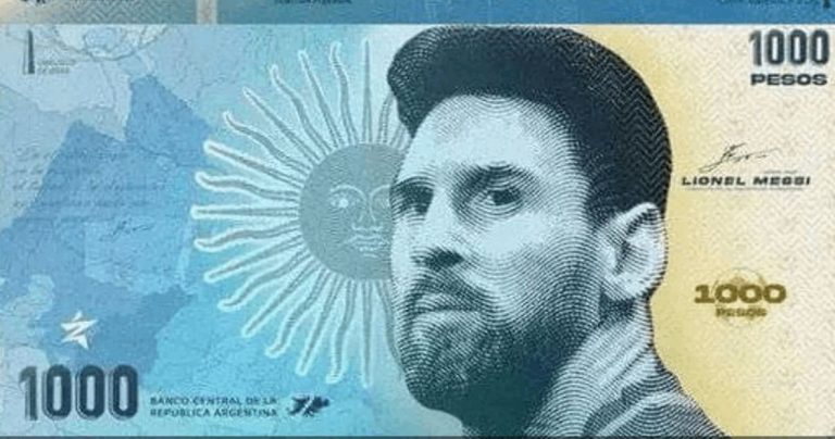 ميسي على ورقة “الألف بيزو”.. صور غزت الإنترنت فما حقيقتها؟