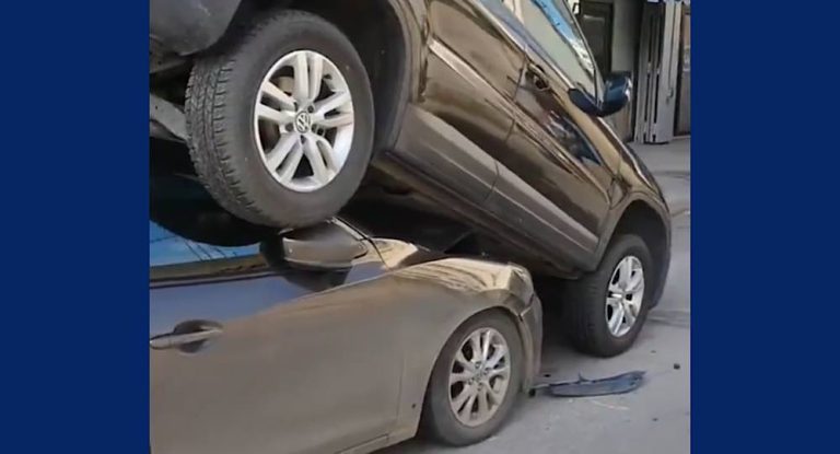 بالفيديو-أغرب” حادث مع بداية العام… مشهد لم تألفوه سابقاً في لبنان!