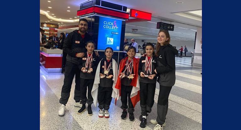 بالصور- نادي Flexzone Gymnastics – جبيل يتألق في بطولة نجوم الدوحه لأنديه الجمباز  الفني