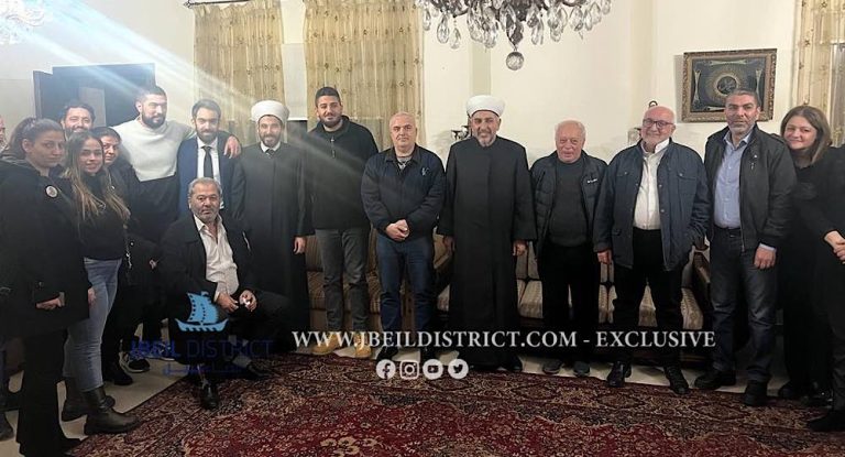 خاص-بالصورة:وفد من أهالي شهداء تفجير المرفأ في دارة المفتي اللقيس