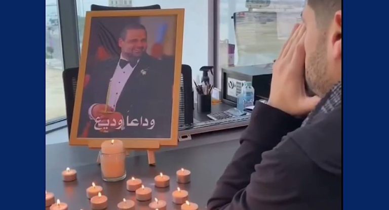 فيديو مؤثر من داخل مكتب وديع جورج وسوف