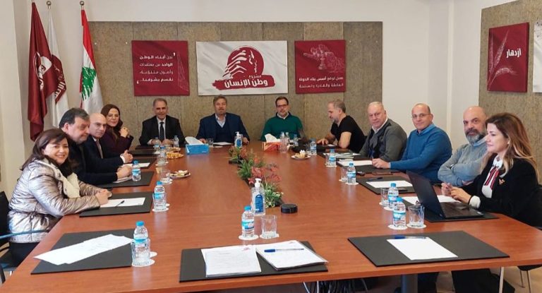 “مشروع وطن الانسان” يحذّر من إعلان لبنان دولة فاشلة