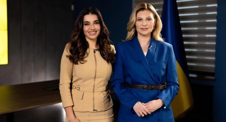 عن الحرب، العائلة، وحلم الإنتصار.. سيّدة أوكرانيا الأولى في مقابلة مع ليال الإختيار.