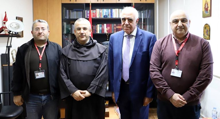 القصيفي يزور المقر الرئيس ل”كاريتاس لبنان” في سن الفيل