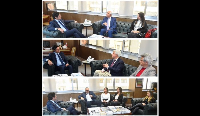 وزير الاعلام التقى نقيب المحررين جوزيف القصيفي: لانصاف زميلتنا المصروفة تعسفا من قناة فرانس 24