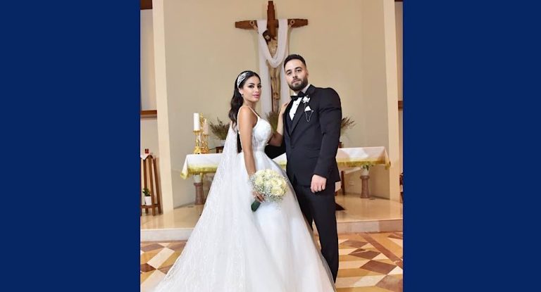 بالصور والفيديو-مايكل وإلينا يفتتحا موسم الأعراس …هكذا كانت المفاجأة من العروس