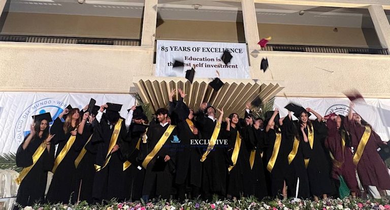 خاص-بالصور:مدرسة المنصف الدوليّة تخرّج طلابها وتَعِد بسنوات من النجاحات الاستثنائية