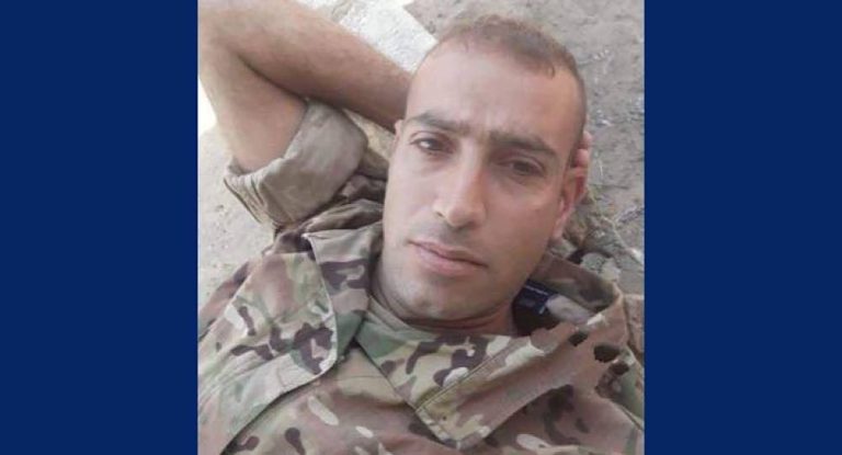 بالصورة-عسكري في الجيش اللبناني ضحيّة الحادث المروّع على اوتوستراد جبيل