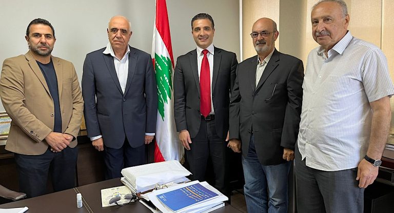 القصيفي يستقبل النائب إيهاب مطر!