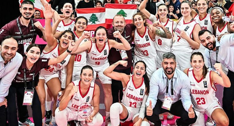 فيديو مؤثّر ودموع لبطلات منتخب لبنان لكرة السّلة بعد الفوز اليوم