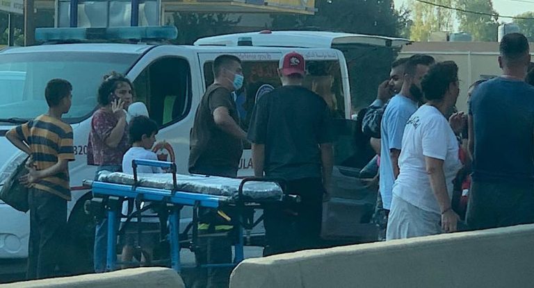 بالصورة-جريح جراء حادث سير في الفيدار.