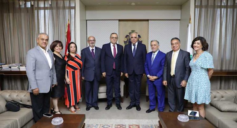 البيسري أمام وفد نقابة المحررين: نفخر أننا نقوم بكل مهامنا رغم الوضع الصعب