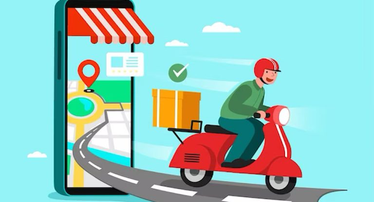 بالصورة-لوحة «مجلس النواب» على دراجة دليفري تثير الجدل