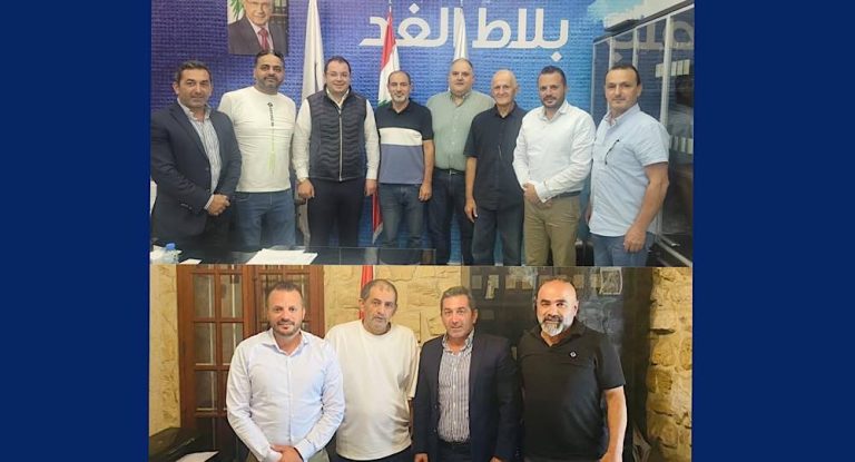 بالصور- التيار يزور بلديتي بلاط ونهر ابراهيم