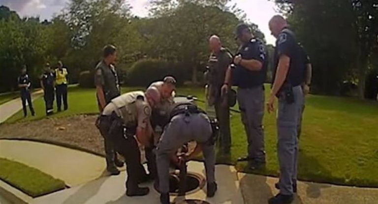 عُثر عليه في بالوعة صرف… طائرة مسيّرة تصطاد لصًّا!