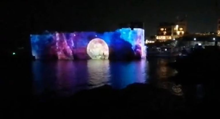 بالفيديو -جبيل  تتألق بفيلم ثلاثي الأبعاد الجديد: جمال سماء المتوسط