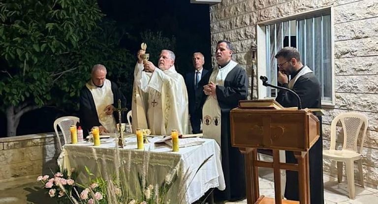 المطران عون يحتفل بعيد مار سمعان في مشحلان-جبيل