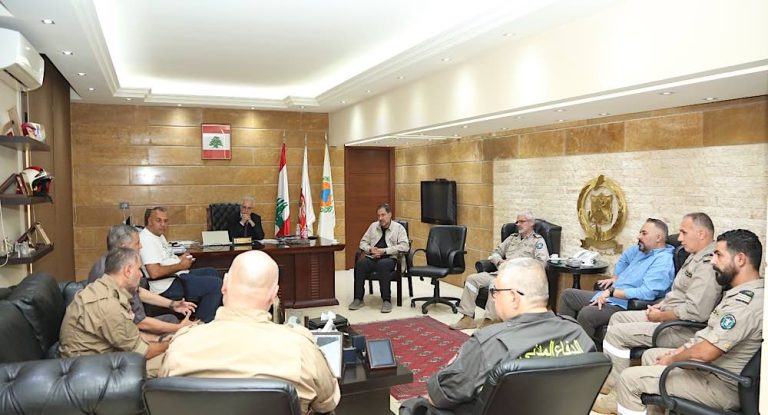 العميد خطار ترأس اجتماعاً تحضيريا” لمواجهة حالات الطوارئ.