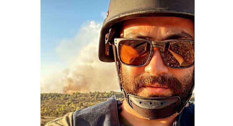 آخر فيديو وصورة نشرهما الصحافي الشهيد عصام عبدالله دقائق قبل إستشهاده