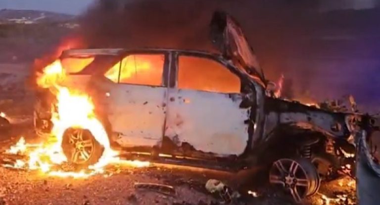 بالفيديو – مشهد يخطف الأنفاس.. هكذا قصفت إسرائيل الصحافيين جنوب لبنان