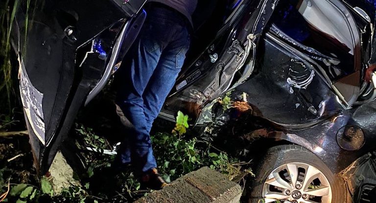 بالصور-جريح جراء حادث مروّع  في بلاط.