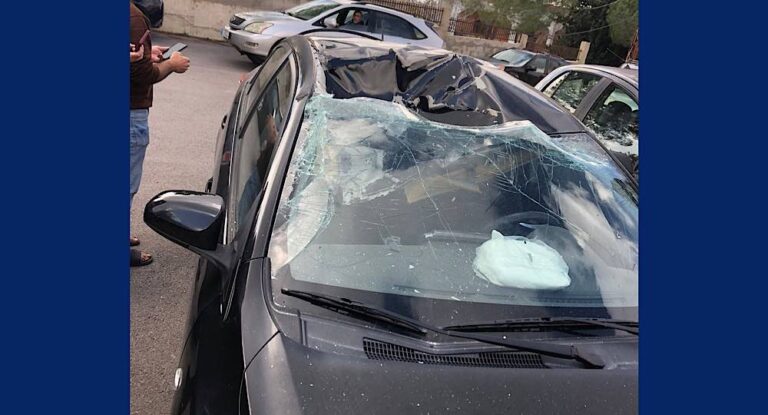 بالصور والفيديو: صاروخ إسرائيلي على مدرسة