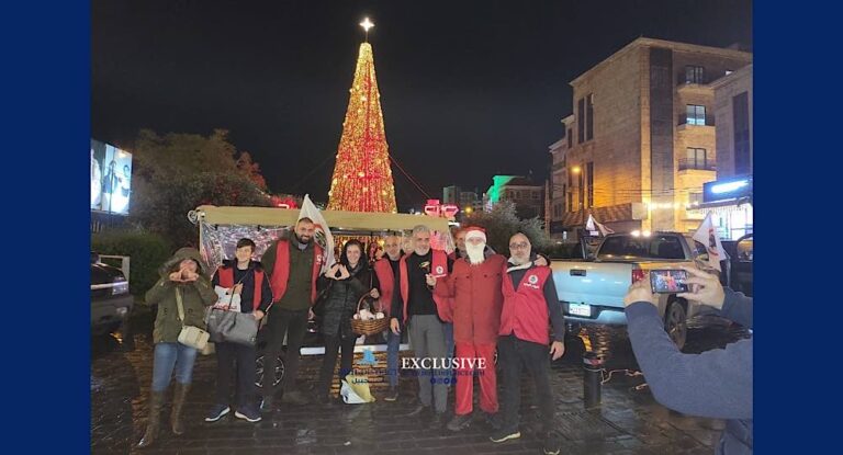 خاص-بالصور:مبادرة ميلادية من مكتب جبيل في القوات اللبنانية