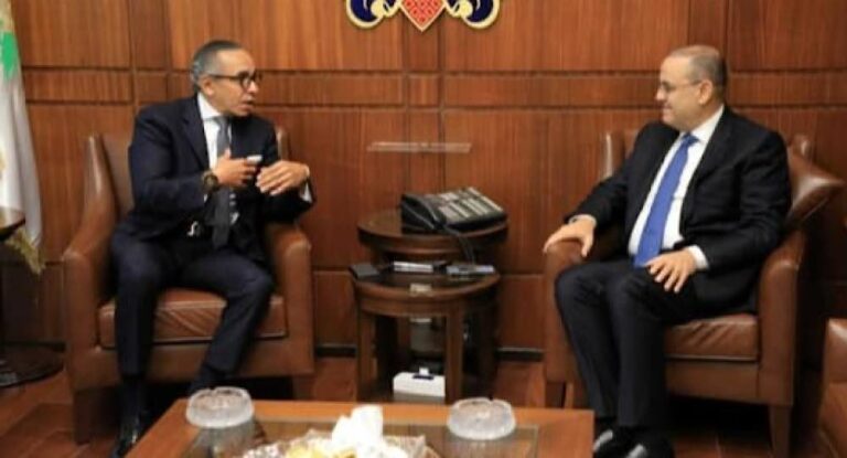 البيسري عرض للأوضاع مع سفير مصر واستقبل الأسمر