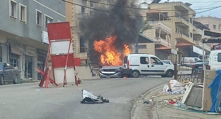 بالفيديو والصور-نجاة قيادي في “الحزب” واستشهاد مرافقه في غارة كفرا.. كيف سيكون الرد؟