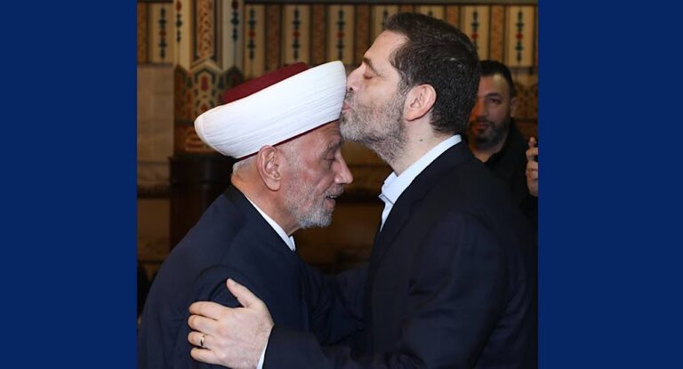 بالصور:المفتي دريان يستقبل الرئيس سعد الحريري