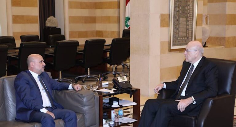 الرئيس ميقاتي يستقبل أبي رميا والحديث عن موضوع محافظة كسروان فتوح-جبيل